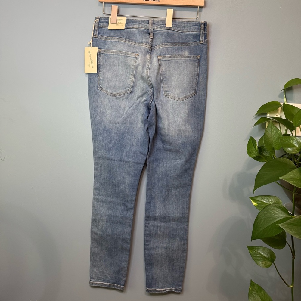 Universal Thread High-Rise Skinny Patched Jeans. NWT. Women’s Size 10 - Picture 8 of 14